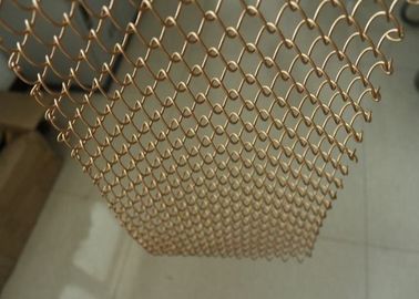 Metal 1.5mm 2.0mm Spiral Chain Link Door Curtain